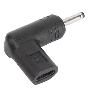 Imagem de Adaptador USB C para CC 3,0 x 1,1 mm, 100 W PD USB 3.1 fêmea para DC macho 18,5 a 20 V, adaptador PD tipo USB C para 3,0 x 1,1 mm feito para laptops