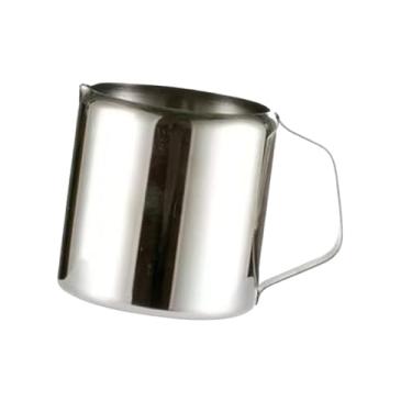 Imagem de DimyFew Jarra de espuma para café expresso, jarra para café, latte, aço inoxidável, copo para espuma, copo para cozinha, cafeteria, 150ml