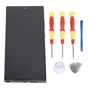 Imagem de Para Substituição de Tela S23 Ultra Com Moldura, Conjunto de Digitalizador de Tela de Toque de Display LCD TFT Com Kit de Ferramentas de Reparo Para S23 Plus Versão Dos EUA, Sem