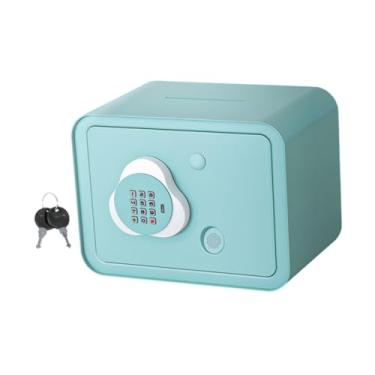 Imagem de Kokiya Cofrinho musical para dinheiro Cofrinho eletrônico com senha e impressão digital para o Halloween, Verde