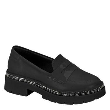 Imagem de Sapatos Meninas Infantil Mocassim Loafer Brilho Confortável - Molekinh