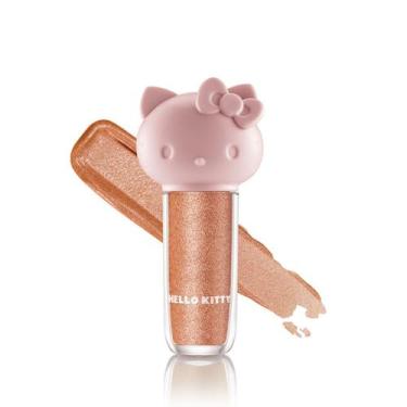 Imagem de Iluminador Líquido Bruna Tavares Hello Kitty Cocoa Dourado Acobreado