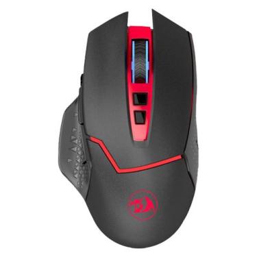 Imagem de Mouse Para Jogo Sem Fio Redragon  Mirage M690 Preto/Vermelho