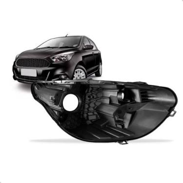 Imagem de Carcaça Farol Dianteiro para Ford Ka 2019 2020 2021 2022 - SP ACESSÓRI