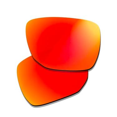 Imagem de Prizo ORL Lentes de reposição para óculos de sol Oakley Ejector OO4142 - Multicores (Fire Red Iridium)