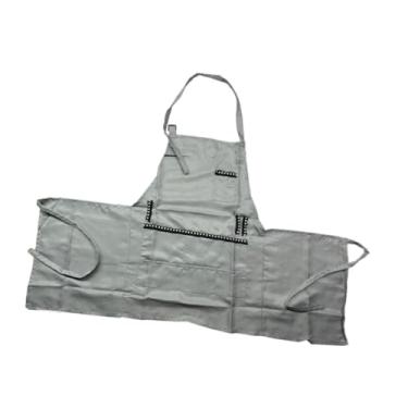 Imagem de WeiLaiKeQi Ajustável para Mulheres Men, Art Aven, com bolsos para artes, trabalho, concessionária de jardinagem, Cinza