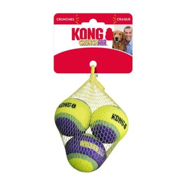 Imagem de Brinquedo Kong Crunch Air Bolas de Tênis Pack 3 Unidades Para Cachorro Pequeno