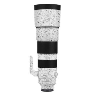 Imagem de Película protetora de lente de câmera premium para Sony FE 200-600 mm F5.6-6.3 G OSS Skin Vinyl Wrap Film Body Protective Decal Coat 200-600 5.6-6.3 (Cartoon Space White)