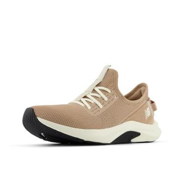 Imagem de New Balance Tênis feminino DynaSoft Nergize Sport V2 Cross Trainer, Flat Taupe/Angora/Preto, 35