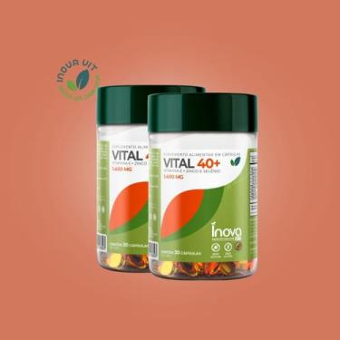 Imagem de Vital 40 1400 mg 60 caps - Inova Vit