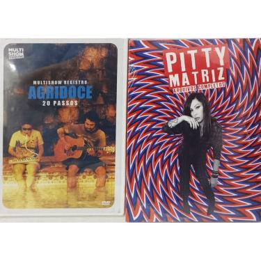 Imagem de Pitty - Matriz: Arquivos Completos Dvd Duplo/Agridoce 2 DVDS