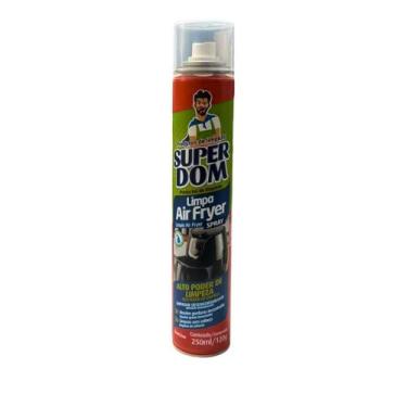 Imagem de Limpa Air Fryer  Aerossol Spray 250ml  Super Dom Domline