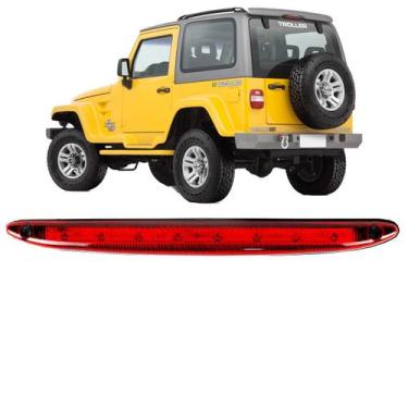 Imagem de Lanterna Brake Light Troller 2001 2002 2003 a 2014 8 LED 12V - Multili