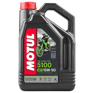 Imagem de Oleo Moto Motul 5100 15W50 4T Frasco 4Litros