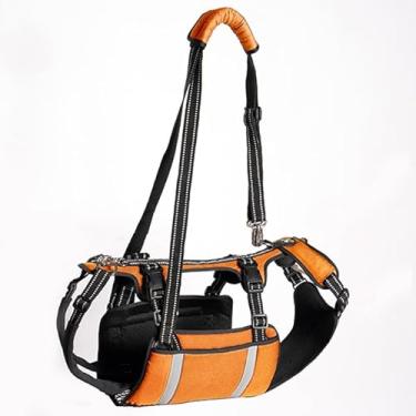 Imagem de COODEO Peitoral para cães de mobilidade, estilingue de transporte de emergência para cães, suporte de perna traseira para animais de estimação, colete de levantamento de reabilitação para cães idosos,