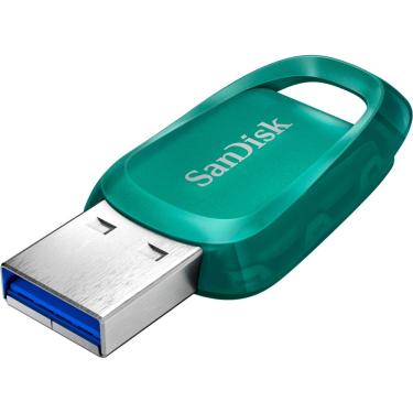 Imagem de Pen Drive SanDisk - Unidade Flash Ultra Eco 256 GB USB 3.2 Gen 1 Tipo A - Verde-SDCZ96-256G-A46