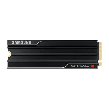 Imagem de Samsung SSD 9100 Pro com dissipador de calor de 4 TB, PCIe 5.0 x 4 M.2 2280, velocidades de leitura de até 14.800/13.400 MB/s, melhor para computação AI, jogos e estações de trabalho resistentes