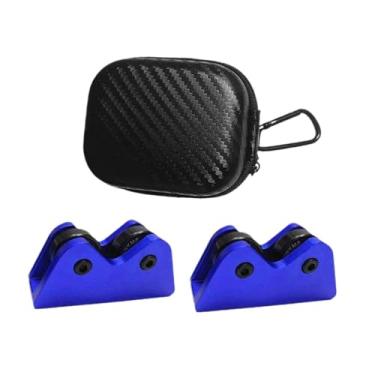 Imagem de Dynwave 2x verificador de retidão de taco de bilhar, rolo de clube de sinuca, detecção de retidão, acessórios de bilhar, ferramentas de verificação portáteis, Azul