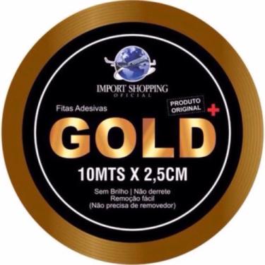 Imagem de Fita Prótese Capilar 10 Mts 2,5cm - Dupla Face Peruca - GOLDen