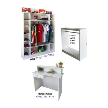 Imagem de Móveis Para Loja Roupa Closed Expositores Araras - ATACADÃO RODRIGUES