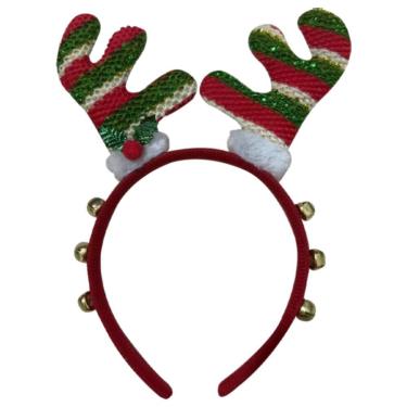 Imagem de Arco/Tiara com Chifres de Rena de 15cm - Festive