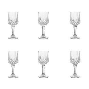 Imagem de Conjunto De Taças De Vidro Para Licor 6 Peças 60 Ml Diamante Lyor