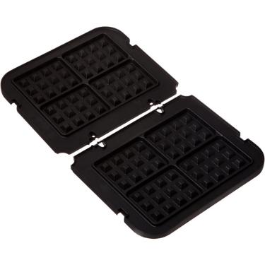 Imagem de Placas de waffle Cuisinart gr-wafp Griddler, Preto