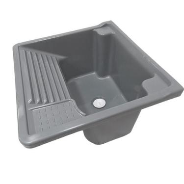 Imagem de Tanque de Parede Plástico 26L Com Base Torneira De Bancada - EJV Shoop