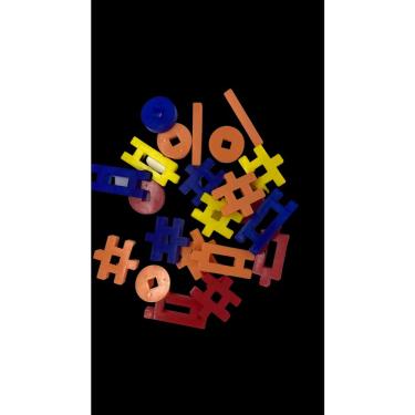 Imagem de 700 PEÇAS + 100 de brinde lig barras de montar-peças monta monta-estimula A criatividade- imaginação E as habilidades PSICOMOTORAS-800 lig barras