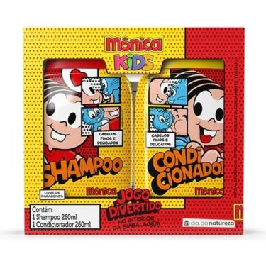 Imagem de Kit Mônica Kids Shampoo e Condicionador 2x 260ml