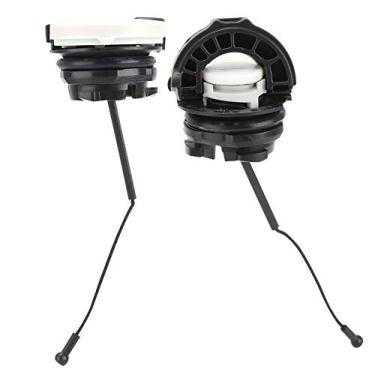 Imagem de 2PCs Caps de Gás, Tanques de Combustível de Plástico Caps de Enchimento de Petróleo Profissional Tanques de Combustível Capas Parte de Substituição para STIHLMS210 MS230 MS250