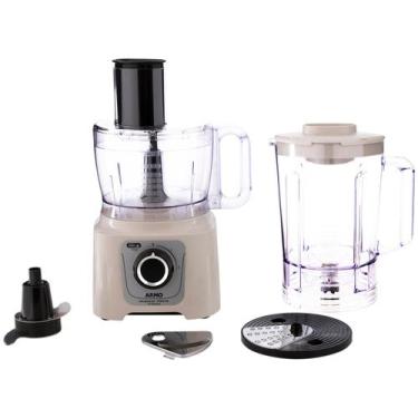 Imagem de Processador de Alimentos Arno 700W Marfim Multichef MP62 16 Funções, M