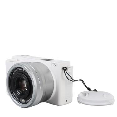 Imagem de Câmera Digital 4K de 64 MP para Fotografia - Câmera Compacta Com Foco Automático Anti-vibração e Tela IPS de 3 Polegadas, Suporta Luzes Externas, Câmera Digital de Apontar e