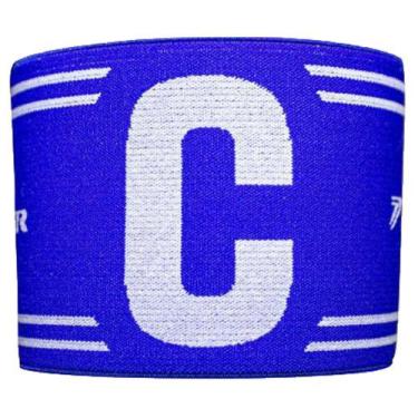 Imagem de Braçadeira Poker Capitão Elástica Azul