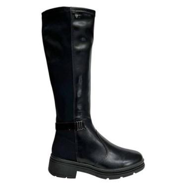 Imagem de Bota Mississipi Cano Longo - Feminina - Preto, 35
