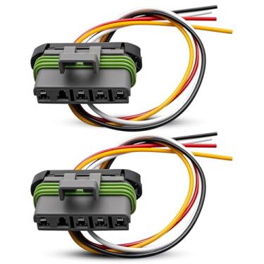 Imagem de 16511565 2 peças conector de chicote de luz traseira adequado para Chevrolet Blazer Tahoe GMC Jimmy Pickup C1500 C2500 C3500 K1500 K2500 K3500 Suburban Chevrolet GMC Yukon Territory 1988-2000