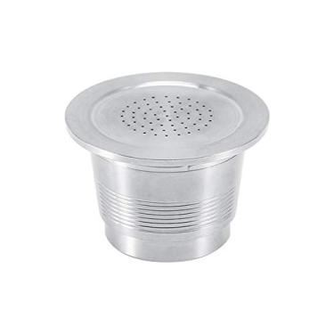 Imagem de Novo Copo de Cápsula de café Reutilizável Em Aço Inoxidável para máquina. o. No entanto. Moer .. faça. Com justiça. multar. DIY. escolher. Grinds. café. como. Cápsula. pode
