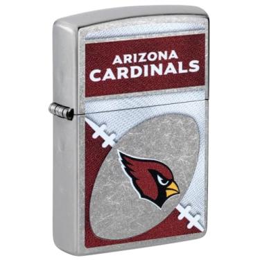 Imagem de Zippo NFL Arizona Cardinals Street isqueiro cromado de bolso