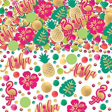 Imagem de Amscan Aloha Tropical Confetti Mix Pack