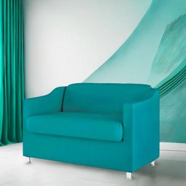 Imagem de Namoradeira Bia Decorativa Reforçada Recepção Clinica Salão Sala De Es