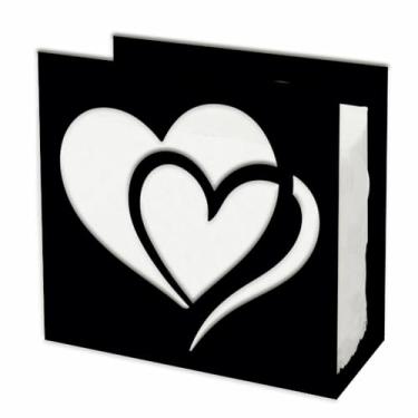 Imagem de SUPERDANT Porta-guardanapos de coração corações ocos porta-guardanapos de coquetel suportes de serviço engraçados dispensador de lenços de mesa porta-guardanapos rústicos para mesas cozinha hotel