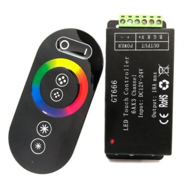 Imagem de Controle Touch - Controlador de Leds RGB para Piscinas - Globaltech Br