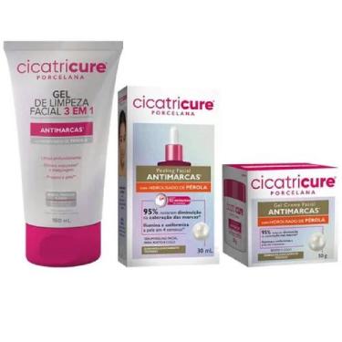 Imagem de Kit 3 Itens Antimarcas - Cicatricure Porcelana