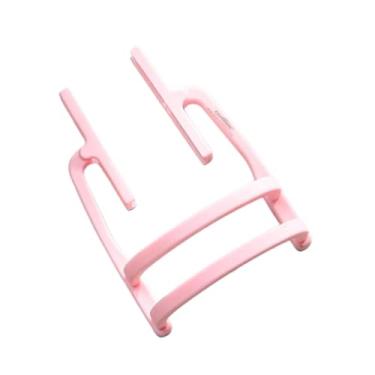 Imagem de Dynwave Endireitador de arco de violoncelo, alisador, auxiliar de aprendizagem, ferramenta de guia, ajustador de arco correto para músico, treinamento, 4/4, Rosa