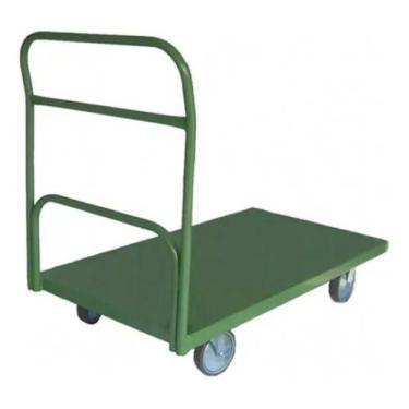 Imagem de Carro Plataforma Carga Para 300 Kgs Super Reforçado ! - Made in Brazil