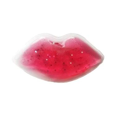 Imagem de Almofadas De Gel De Gelo Reutilizáveis para Lábios, Almofada De Resfri