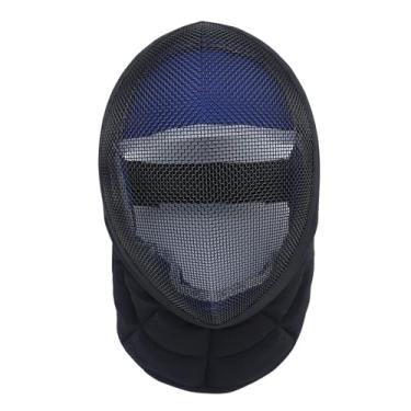 Imagem de Máscara de esgrima de cffuvros para adultos, capacete resistivo de esfaqueado de metal com forro removível, equipamento de proteção respirável para papel alumínio, equipamento de (Xl)