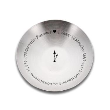 Imagem de Aniversário de 1 ano para namorado, namorada, presente de casamento de aniversário de um ano para casal, homens e mulheres, 1º anel de namoro para esposa marido, presente romântico para ele, seu noivo