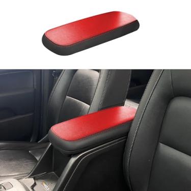 Imagem de XYHGM Capa de apoio de braço para console central de carro para Chevy Colorado/GMC Canyon 2015-2022 couro anti-arranhões caixa central apoio de braço tampa protetor de assento almofada acessórios