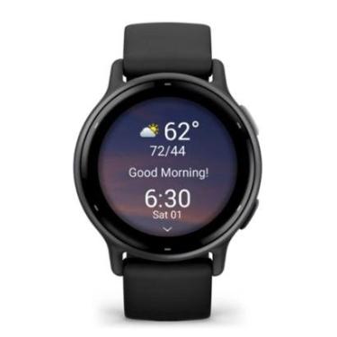 Imagem de Monitor Cardíaco Garmin Vívoactive 5 Preto 010-02862-10-Masculino
